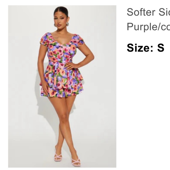 Fashion Nova Pants - Fashion Nova Colorful Floral Dress